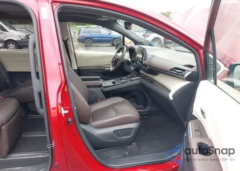 2021 Toyota Sienna Platinum из США, поврежденный, VIN 5TDERKECXMS016865